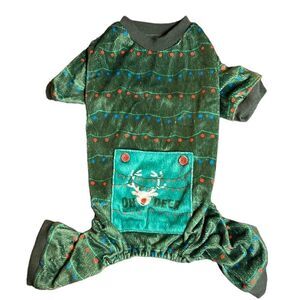 'OH DEER' Christmas Holiday Dog Pajamas